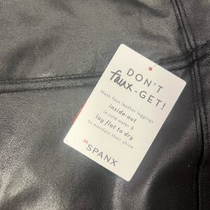 Spanx Faux Leather Legging XL brand new with tag